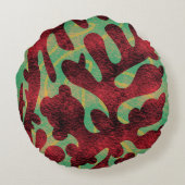 溶岩管 ラウンドクッション (裏面)