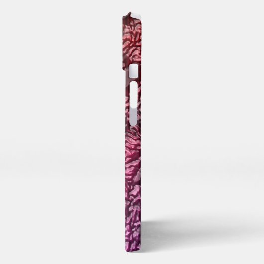 溶岩迷彩柄iPhoneケース iPhoneケース (左側面)