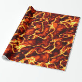 溶岩1Aの包装紙 ラッピングペーパー (アンロールド)