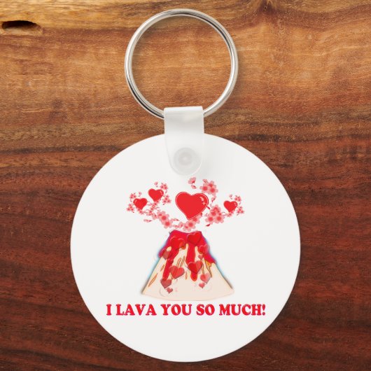 溶岩 キーホルダー (正面)