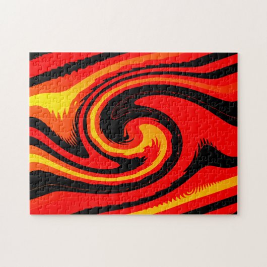 溶岩 ジグソーパズル (横)