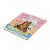 溶岩 タイル (側面)