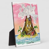 溶岩 フォトプラーク (側面)