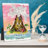 溶岩 フォトプラーク (側面)