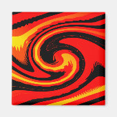 溶岩 マグネット (正面)