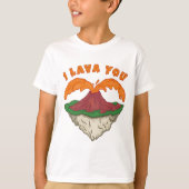 溶岩 Tシャツ (正面)