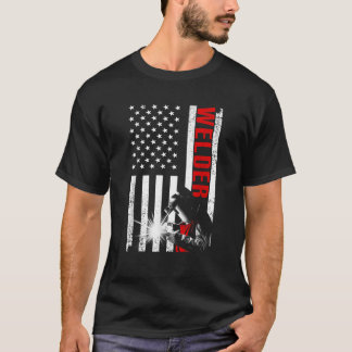 溶接おもしろいギフト溶接機アクセサリー溶接物U Tシャツ
