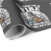 溶接おもしろい引用文 ラッピングペーパー (ロールコーナー)