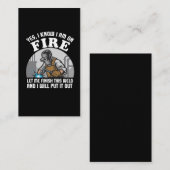 溶接おもしろい引用文 名刺 (正面/裏面)