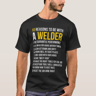 溶接おもしろいTシャツ10 Tシャツ