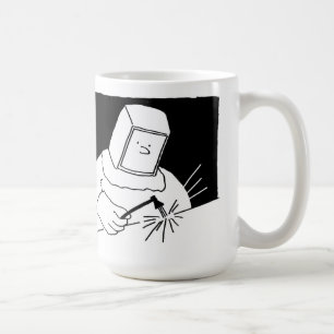 溶接および製造。鍛冶屋 コーヒーマグカップ