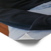 溶接されたジョブ溶接の卒業式おめでとう写真 ポスター (角)