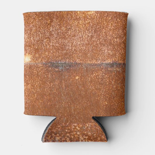 溶接された古い金属、錆のテクスチャ。 缶クーラー (正面)