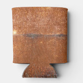 溶接された古い金属、錆のテクスチャ。 缶クーラー (裏面)