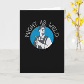 溶接の可能性 – 溶接機用の贈り物 カード (黄色い花)