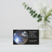 溶接の名刺 名刺 (スタンド正面)