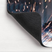 溶接の火花 マウスパッド (コーナー)