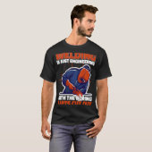 溶接は単なるエンジニアリングであるが、退屈ではない溶接We Tシャツ (正面フル)