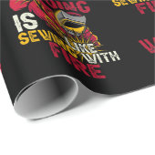 溶接は火と裁縫に似ている ラッピングペーパー (ロールコーナー)