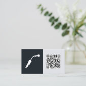 溶接カスタムQR 名刺 (スタンド正面)