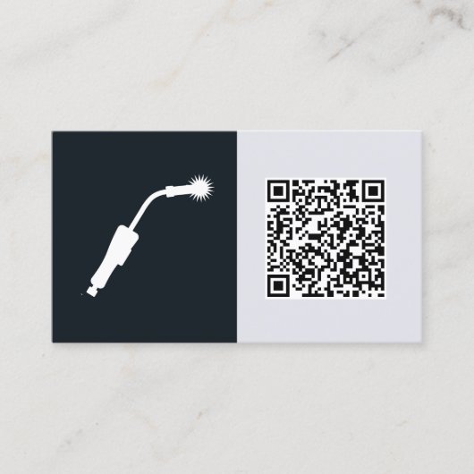 溶接カスタムQR 名刺 (正面)