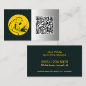 ⚙️溶接カスタムQR 名刺 (正面/裏面)