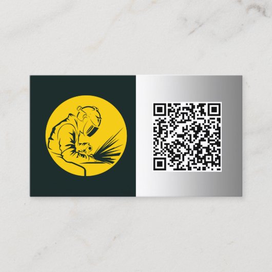 ⚙️溶接カスタムQR 名刺 (正面)