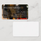 溶接サービスの名刺を編集可能 名刺 (正面/裏面)