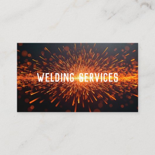 溶接サービスカスタムQR 名刺 (正面)