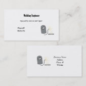 溶接サービス 名刺 (正面/裏面)