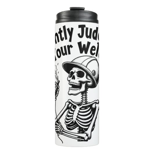 溶接サーマルタンブ警告なしに溶接を判断 タンブラー (正面)