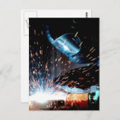 溶接スパーク ポストカード (正面/裏面)