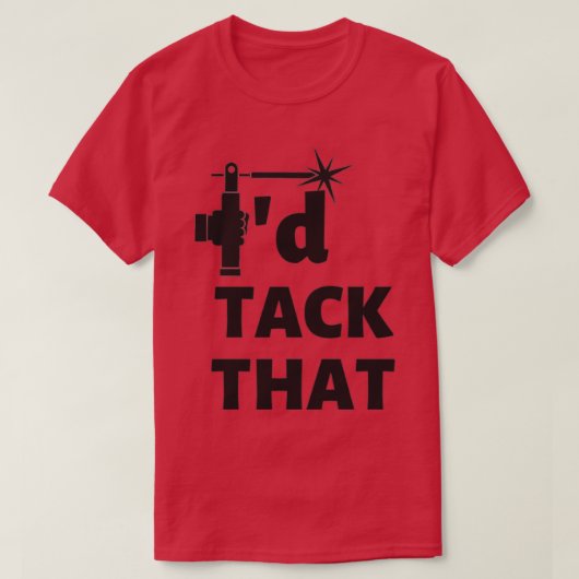 溶接タックID引用文 Tシャツ (デザイン正面)