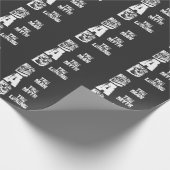 溶接パパおもしろいマン神話伝説の父溶接機 ラッピングペーパー (角)