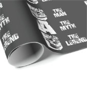 溶接パパおもしろいマン神話伝説の父溶接機 ラッピングペーパー (ロールコーナー)