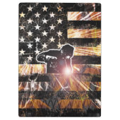 溶接フラグの火花と炎 クリップボード (裏面)