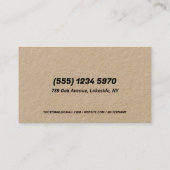 溶接プロフェッショナル 名刺 (裏面)