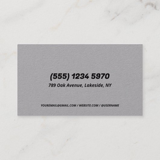 溶接プロフェッショナル 名刺 (裏面)