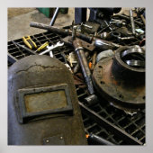 溶接マスク ポスター (正面)