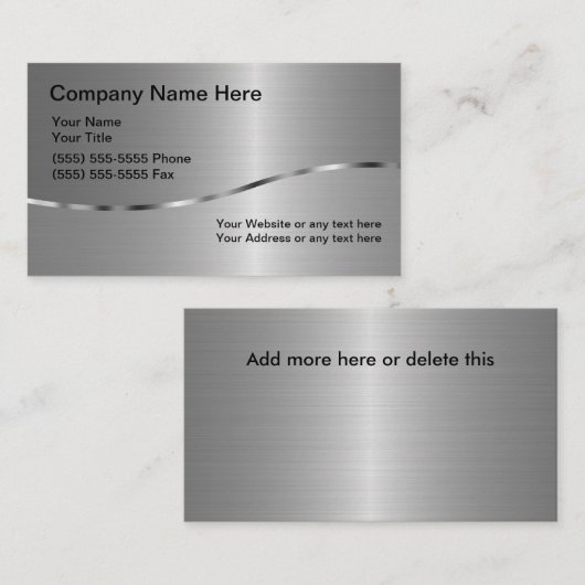 溶接事業両面名刺新規 名刺 (正面/裏面)