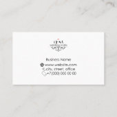 溶接作業名刺 名刺 (裏面)