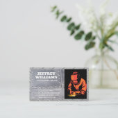 溶接作業 | Sparks |金属鋼 |リベット 名刺 (スタンド正面)