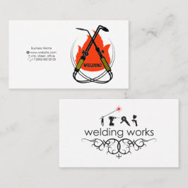 溶接及び溶接作業の名刺 名刺