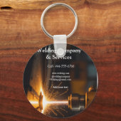 溶接契約建築追加名連絡no キーホルダー (裏面)