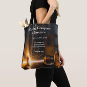 溶接契約建築追加名連絡no トートバッグ (クローズアップ)