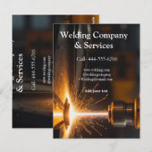 溶接契約建築追加名連絡no ポストカード (正面/裏面)