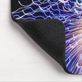 溶接工が火花を飛ばす 1 マウスパッド (コーナー)