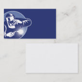 溶接工の働く溶接の名刺 名刺 (正面/裏面)