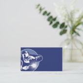 溶接工の働く溶接の名刺 名刺 (スタンド正面)