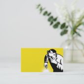 溶接工の労働者の溶接の名刺 名刺 (スタンド正面)